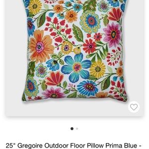 Pillowfort Floral Outdoor Pillows x 2